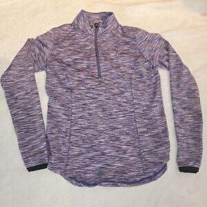 Zero Restriction Harbor town Golf links Packable Golf Quarter Zip Purple SMALL